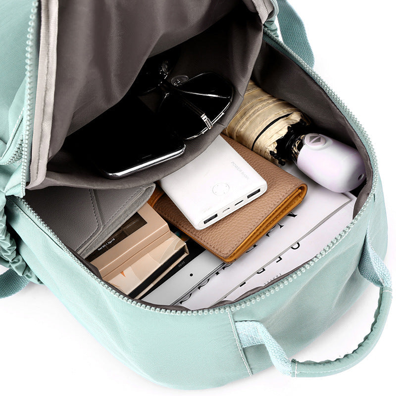 Siopsrl | Nylon backpack for women, large capacity
