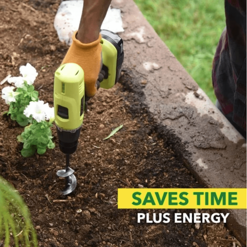 Siopsrl| DrillDigger Pro – Carbon Steel Garden Hole Digger for Fast Planting