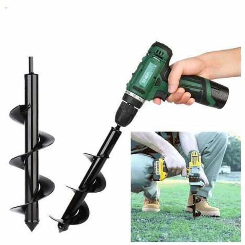 Siopsrl| DrillDigger Pro – Carbon Steel Garden Hole Digger for Fast Planting