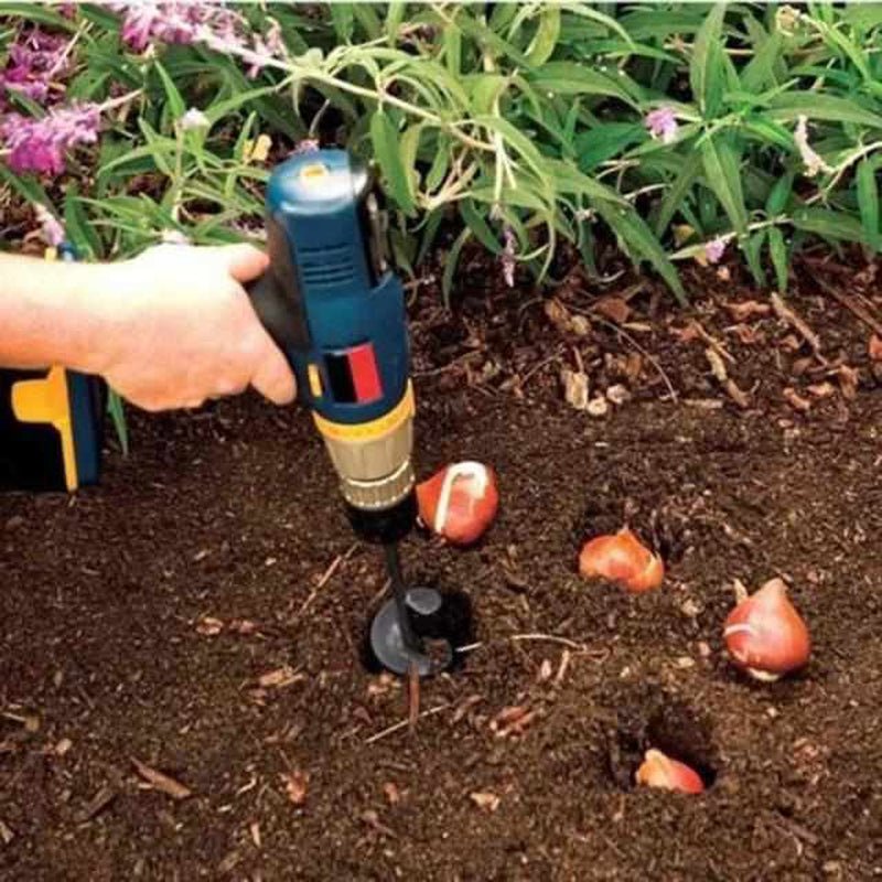 Siopsrl| DrillDigger Pro – Carbon Steel Garden Hole Digger for Fast Planting