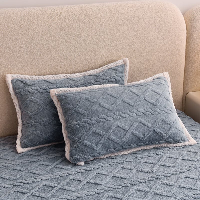 Siopsrl| Duvet Cover Set Soft Velvet Bedding
