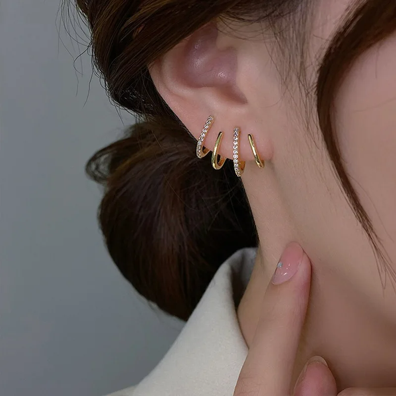 Siopsrl| Women’s Twist Earrings | Lightweight Statement Jewelry | Hypoallergenic Finish