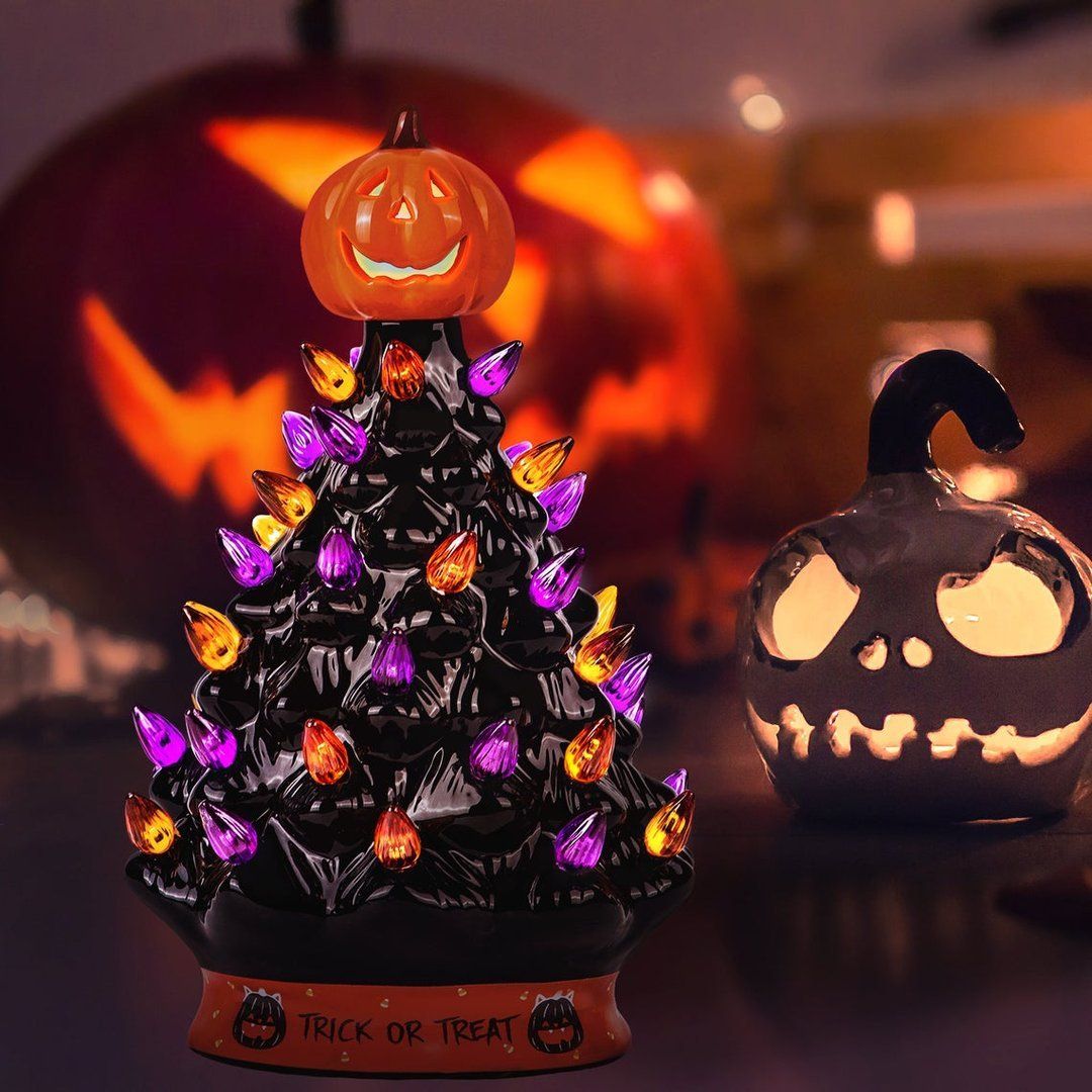 Siopsrl| Halloween Colored lights Christmas Tree