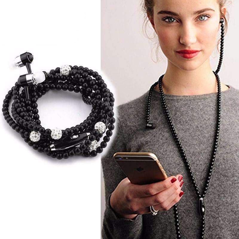Siopsrl| Pearl Necklace Earphone - Find Your Beautiful Style Wherever You Want!
