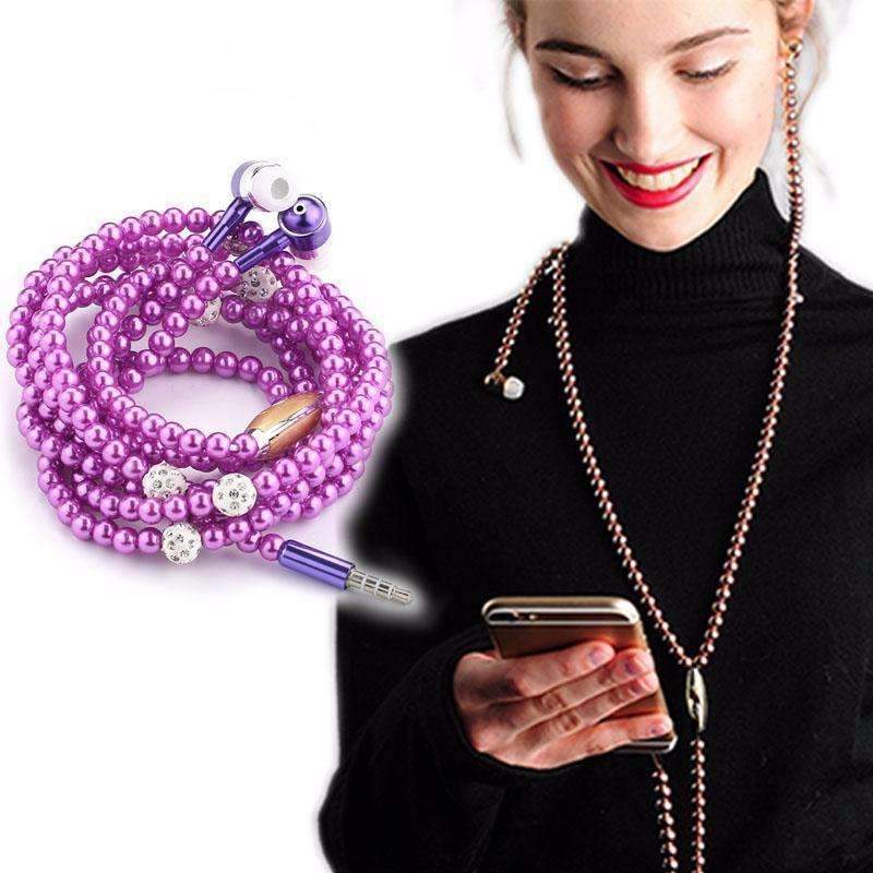 Siopsrl| Pearl Necklace Earphone - Find Your Beautiful Style Wherever You Want!