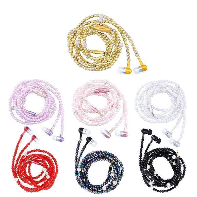 Siopsrl| Pearl Necklace Earphone - Find Your Beautiful Style Wherever You Want!