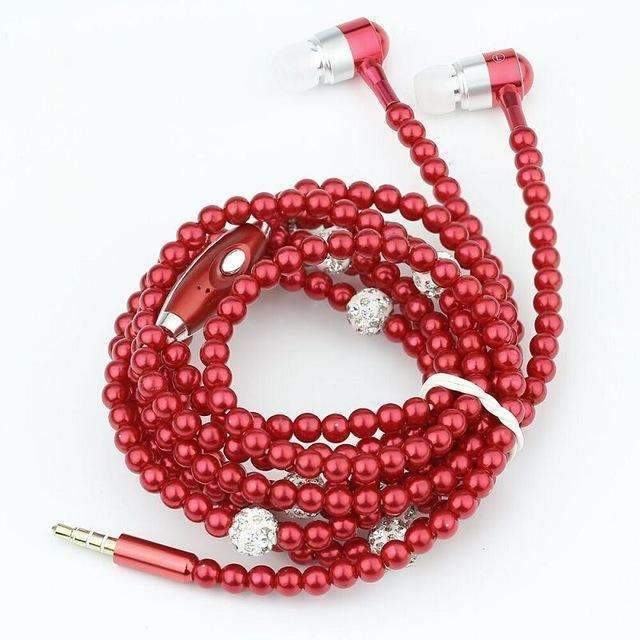 Siopsrl| Pearl Necklace Earphone - Find Your Beautiful Style Wherever You Want!