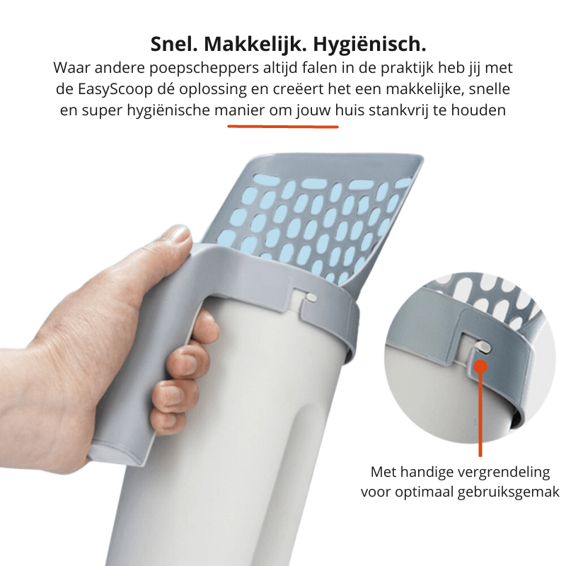 Siopsrl| QUICKCLUMP – Cat Litter Scoop with Built-In Odor-Blocking Waste Container