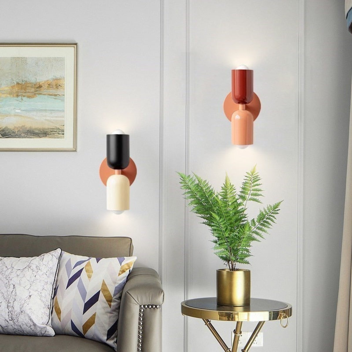 Siopsrl| Modern Scandinavian Metal Wall Light