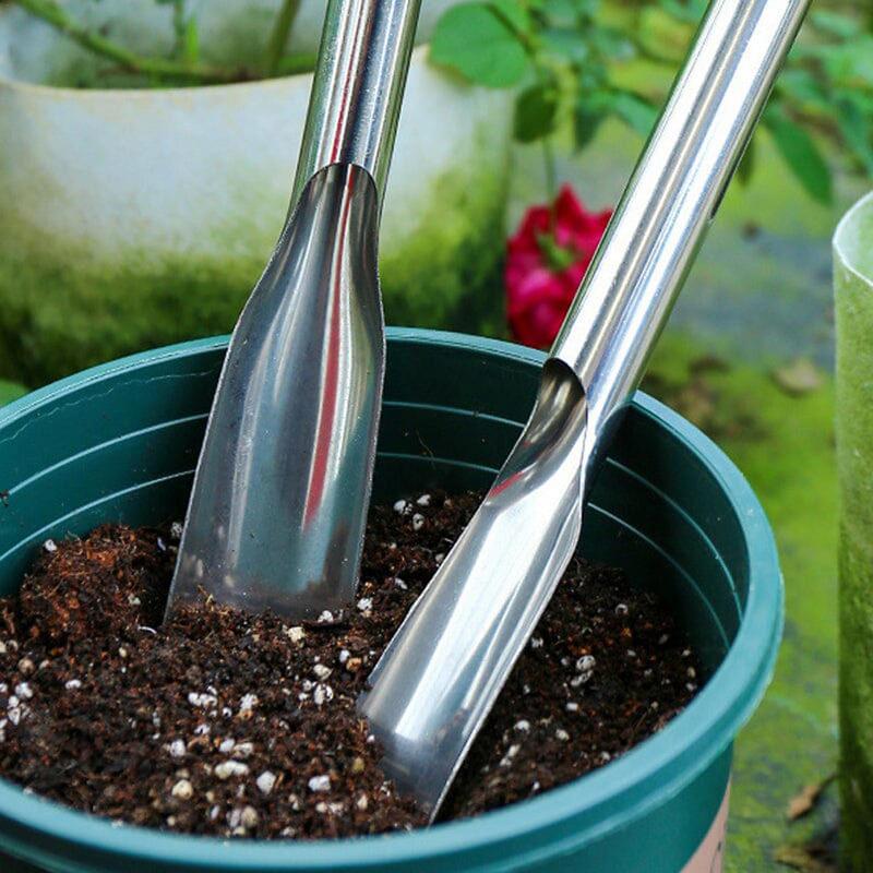 Siopsrl| DigDeep Hand Trowel – Stainless Steel Tool for Tough Soil Penetration