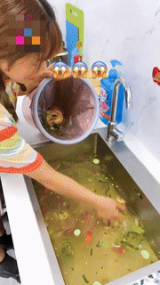 Siopsrl| Stainless Steel Hanging Sink Drain Basket
