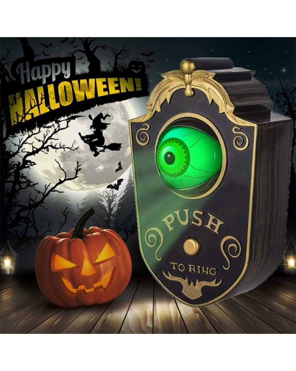 Siopsrl| Halloween One-Eyed Doorbell