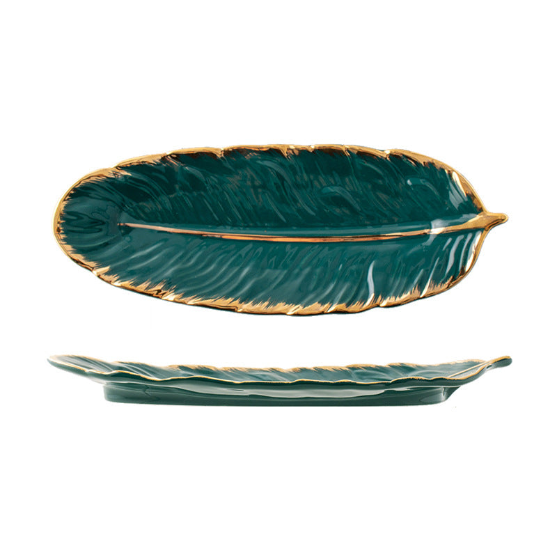 Siopsrl| Luxury Nordic Ceramic Storage Tray for Jewelry and Tableware