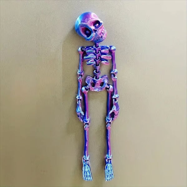 Siopsrl| 3D printed vintage skeleton magnetic figure