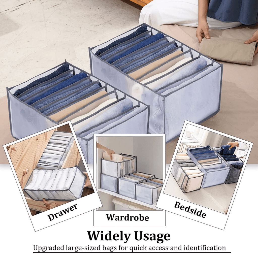 Siopsrl| FOLDSPACE – Closet Organizer Set for Neat and Wrinkle-Free Storage