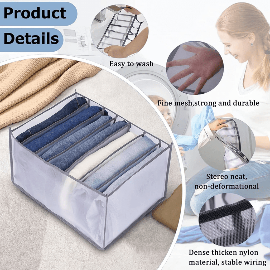 Siopsrl| FOLDSPACE – Closet Organizer Set for Neat and Wrinkle-Free Storage