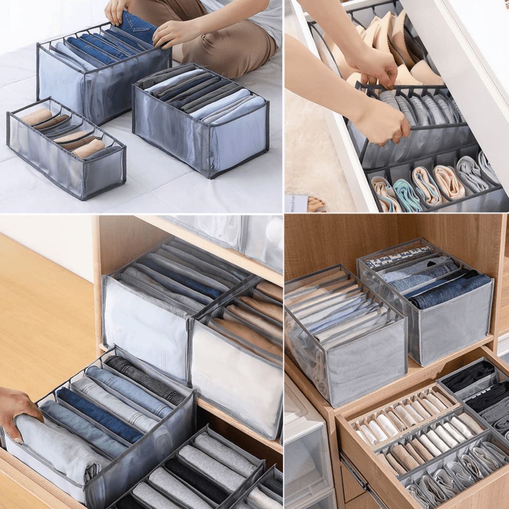 Siopsrl| FOLDSPACE – Closet Organizer Set for Neat and Wrinkle-Free Storage