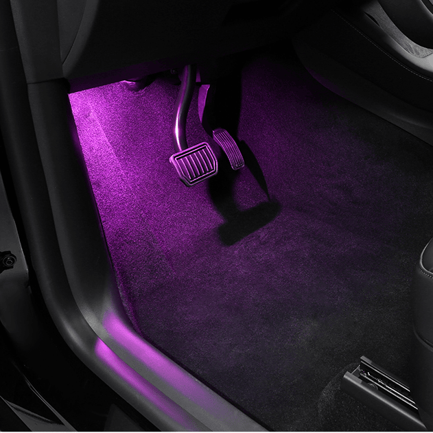 siopsrlFootwell / Puddle / Glovebox / Frunk / Trunk LED Lights for Model 3/Y/S/X