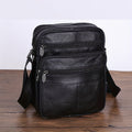 siopsrl | Leather Men’s Shoulder Bag – Spacious Cowhide Bag with Adjustable Strap