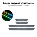 Siopsrl LED Door Sill Scuff Plates — Customizable RGB Neon Lighting