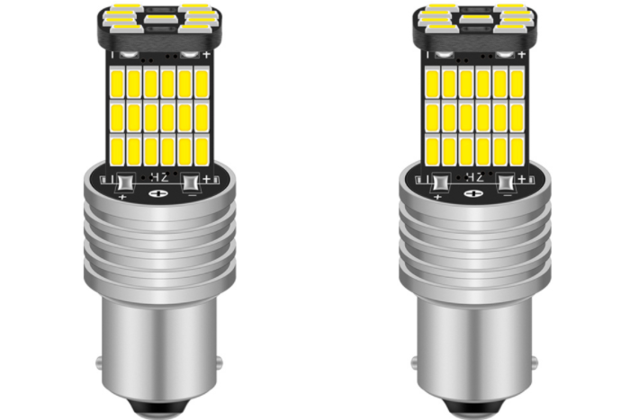 Siopsrl P21W 1156 BA15S LED Bulbs — 50,000‑Hr Error‑Free Brilliance