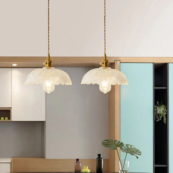 Siopsrl| Glass Pendant Light - OpulentGlow