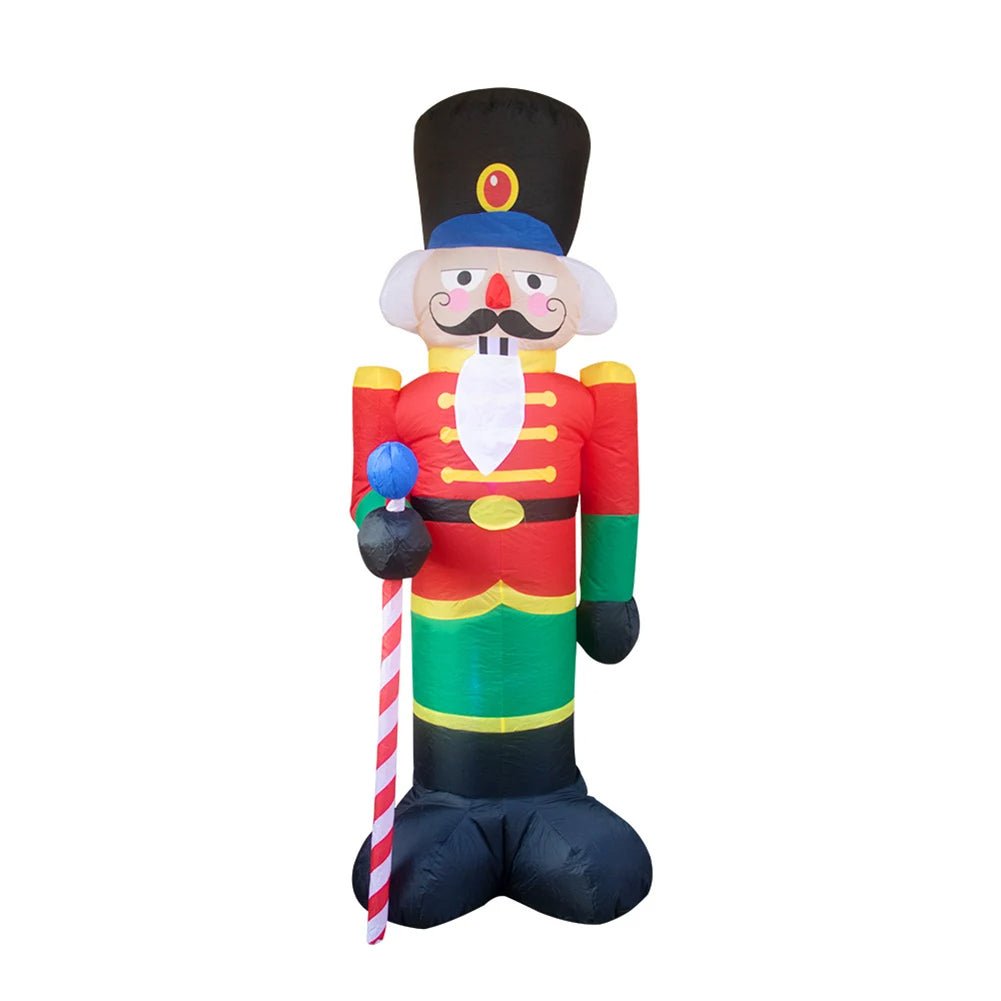 Siopsrl| Glowing LED Inflatable Christmas Tree & Elf – Festive Outdoor Ornament for Magical Parties & New Year Cheer