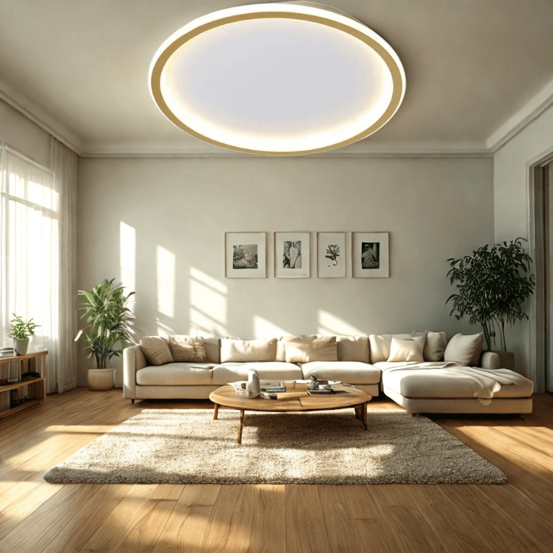 Siopsrl| GLOWLITH – Scandinavian LED Ceiling Lamp for Modern, Glare-Free Lighting