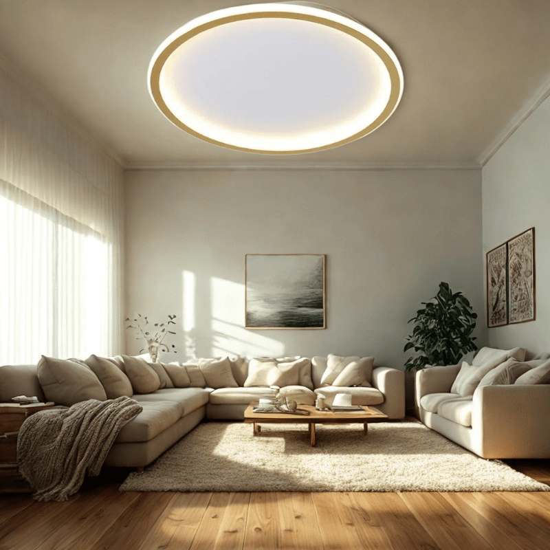 Siopsrl| GLOWLITH – Scandinavian LED Ceiling Lamp for Modern, Glare-Free Lighting