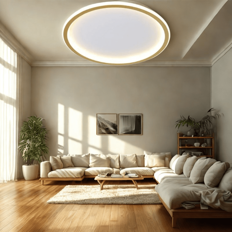 Siopsrl| GLOWLITH – Scandinavian LED Ceiling Lamp for Modern, Glare-Free Lighting
