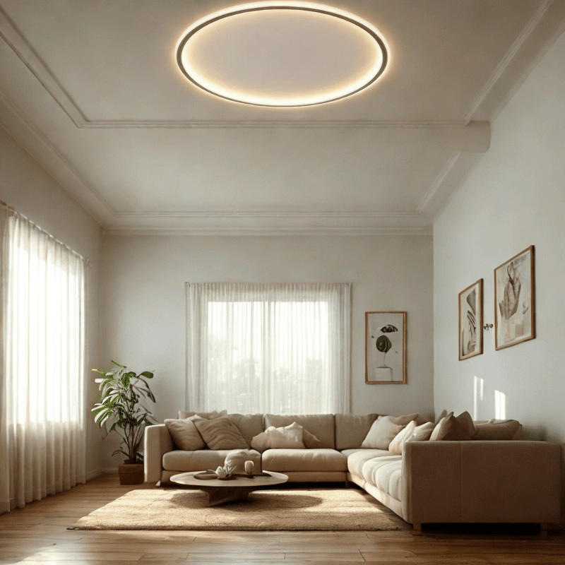 Siopsrl| GLOWLITH – Scandinavian LED Ceiling Lamp for Modern, Glare-Free Lighting