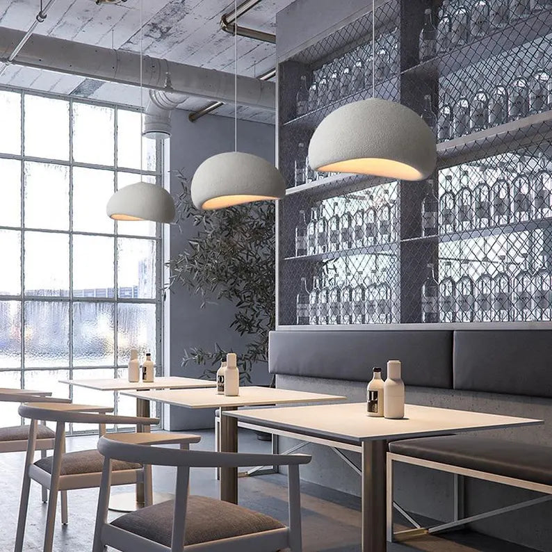 Siopsrl| LED Pendant Lamp - Nordic Wabi Sabi Design - Adjustable Lighting Fixture for Home Decor & Modern Interiors