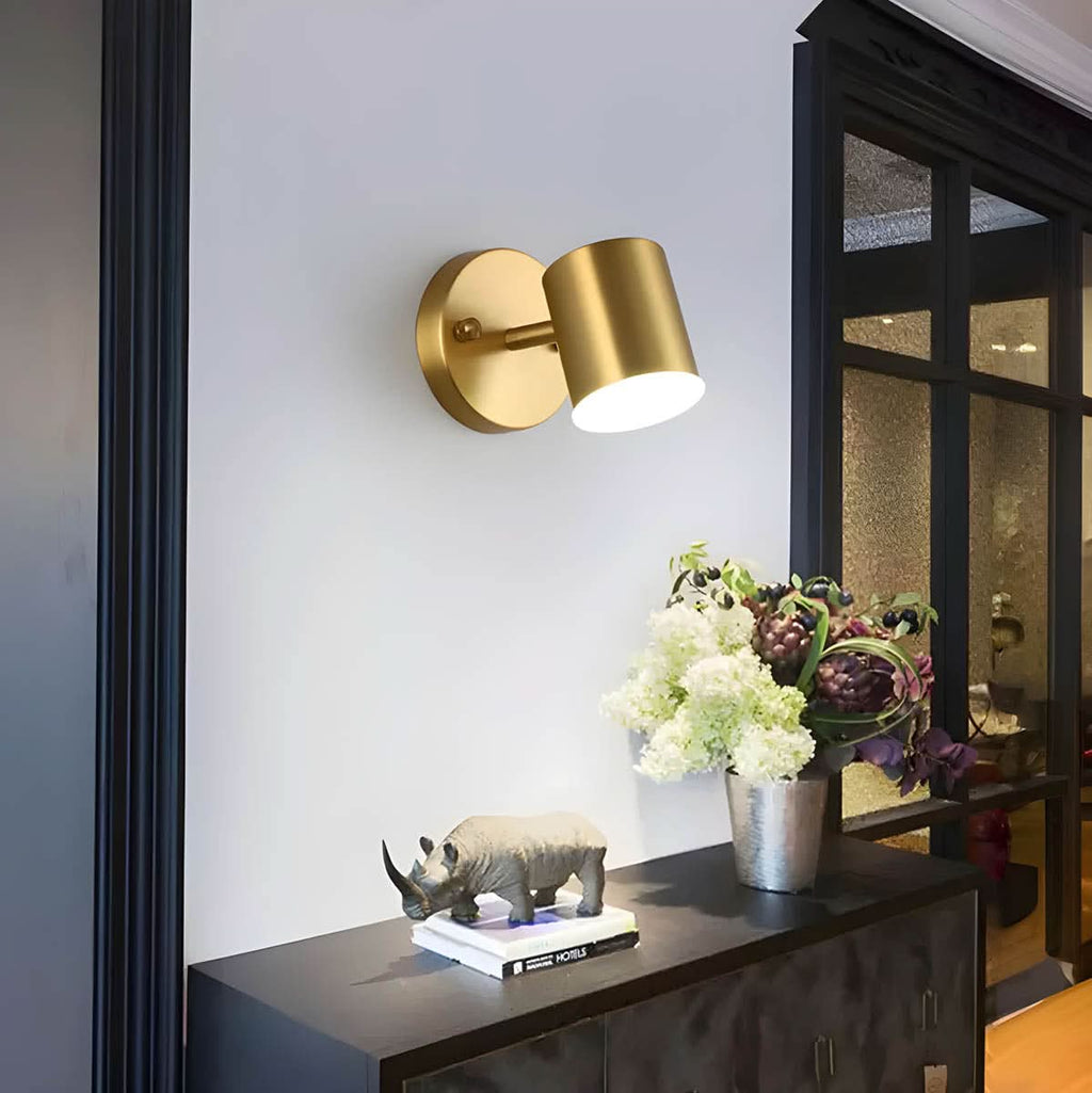 Siopsrl| Scandinavian Copper LED Wall Lamps