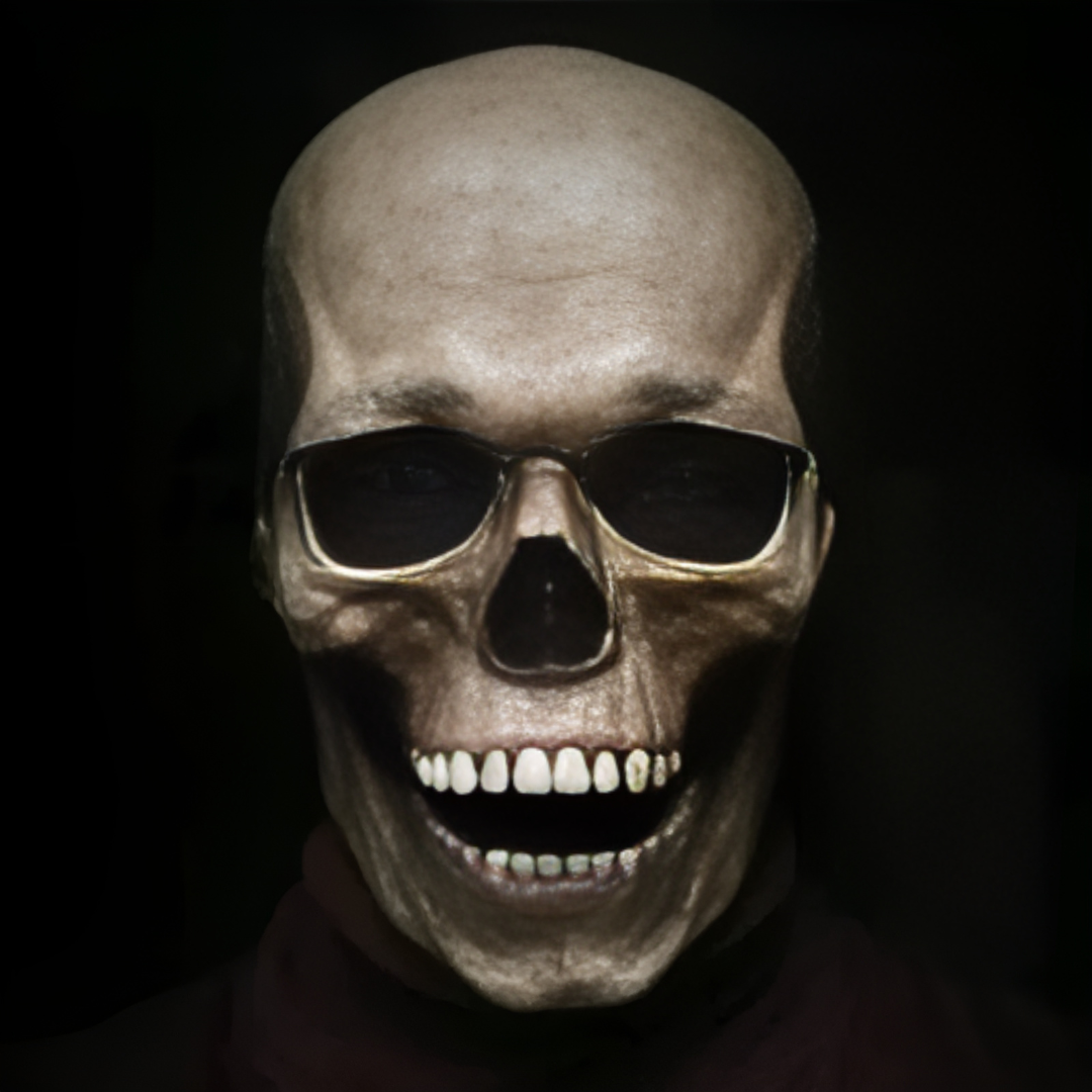 Siopsrl| Halloween Realistic Full Head Skull Mask