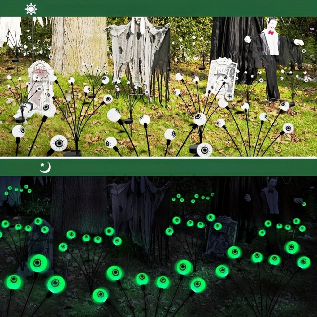 Siopsrl| Garden Lights Solar LED Halloween Orbs
