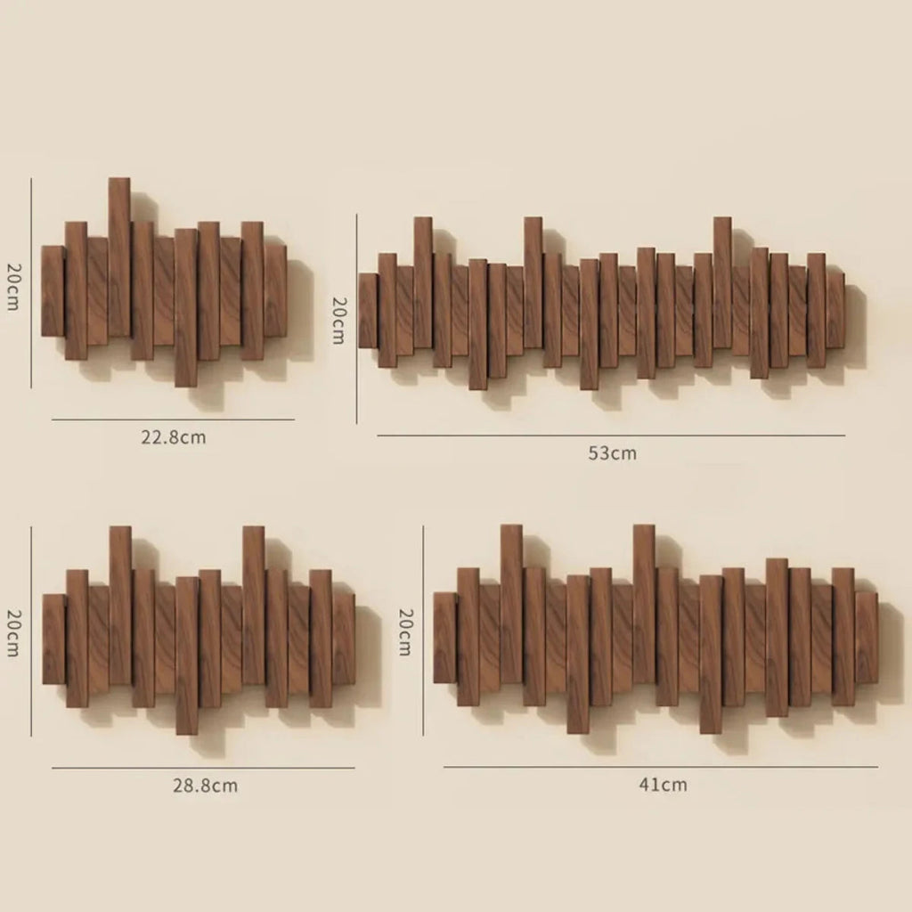 Siopsrl| PianoWood Wall wardrobe – Wooden Piano keys Wardrobe of Walnut or Beech