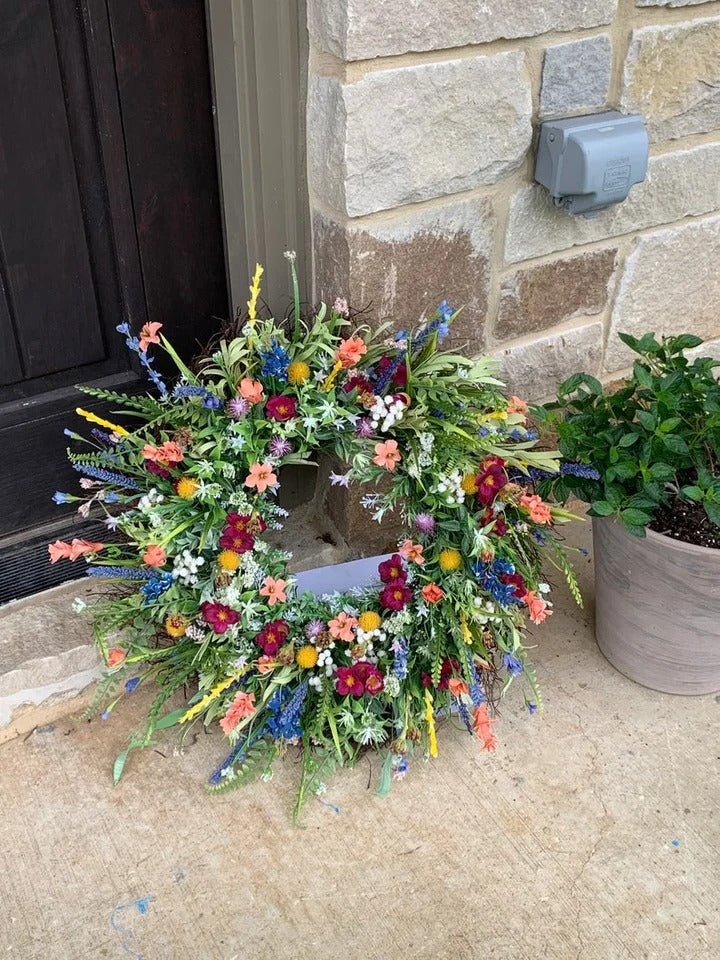 siopsrl | Texas Wildflower Wreath