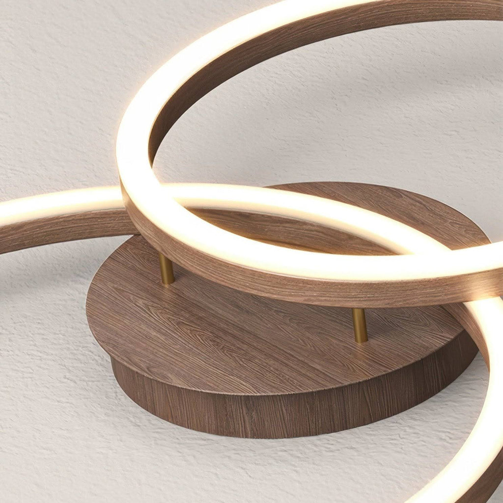 Siopsrl| LED Ceiling Light with Decorative Rings 55x50cm - 32W