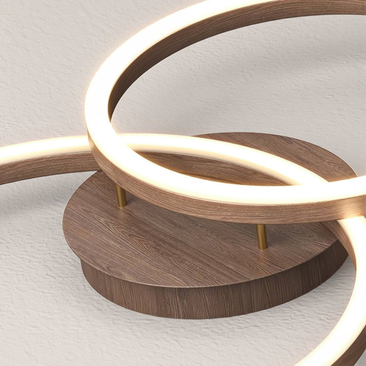Siopsrl| LED Ceiling Light with Decorative Rings 55x50cm - 32W