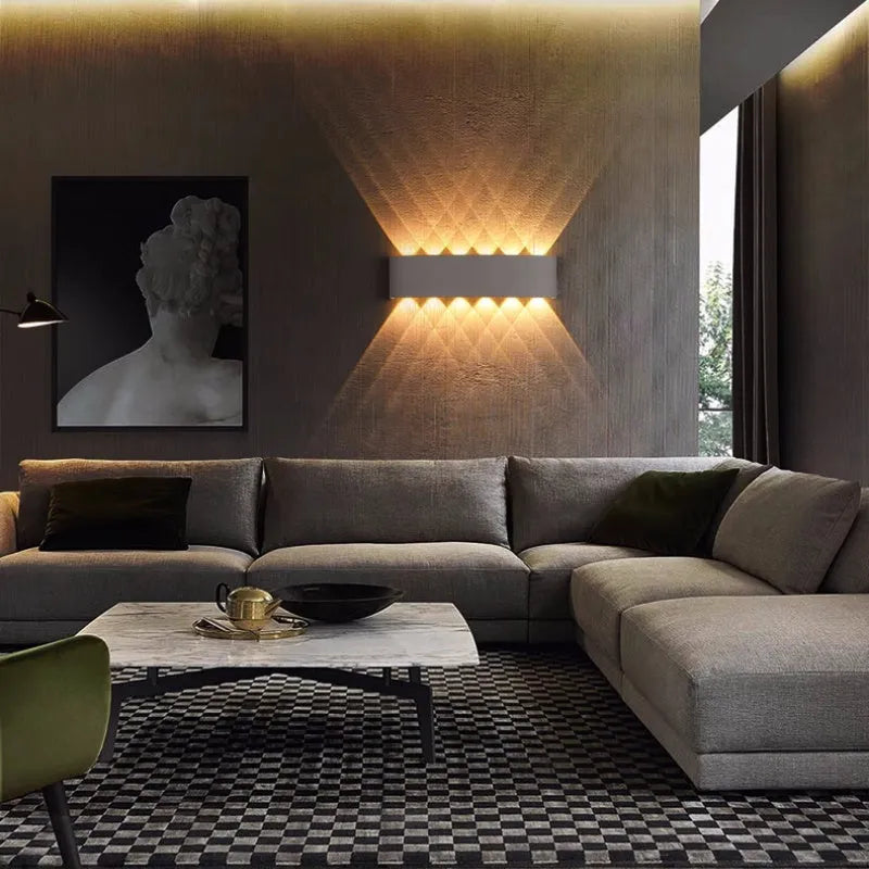 Siopsrl| Wall Light Modern White LED Waterproof Lamp