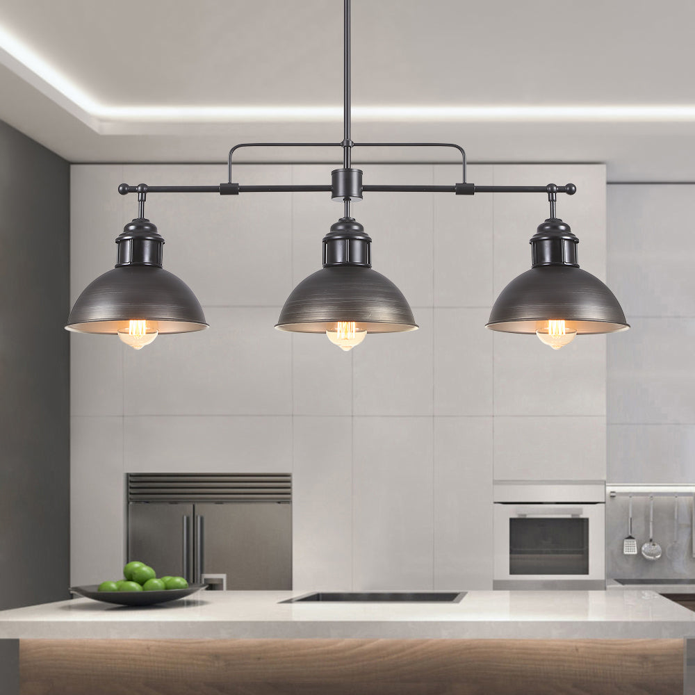 Siopsrl| Pendant Lamp for Kitchen with Three Shades