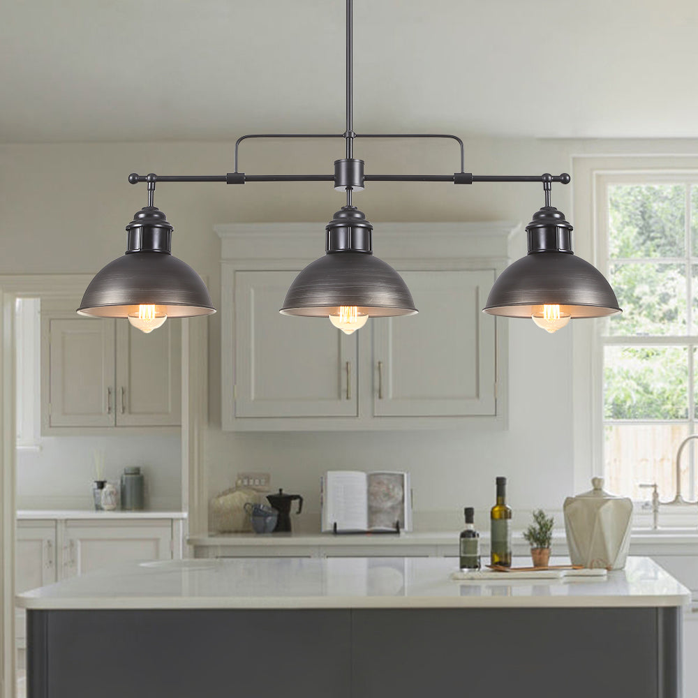 Siopsrl| Pendant Lamp for Kitchen with Three Shades