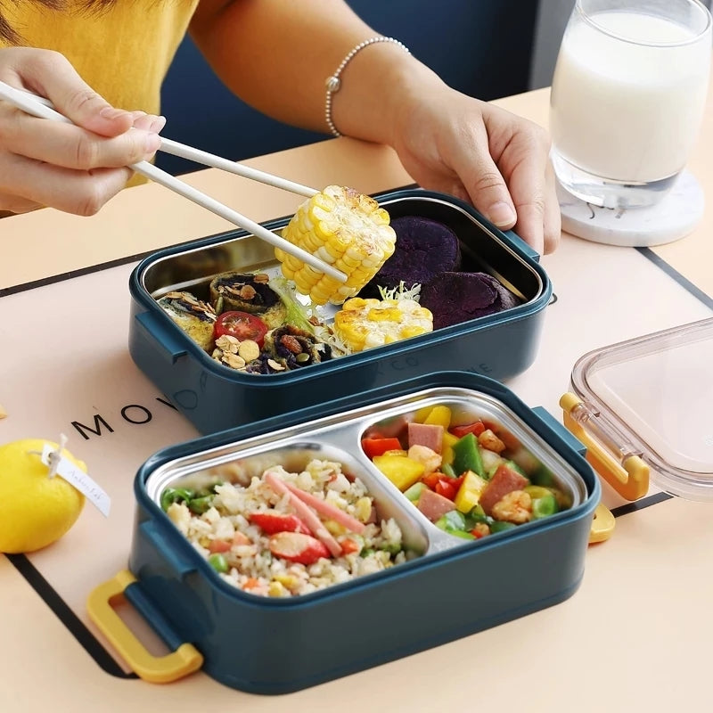 Siopsrl| Insulated Bento Lunch Box | Superior Temperature Retention & Multi-Compartment Design for Office, School & On-the-Go Meals