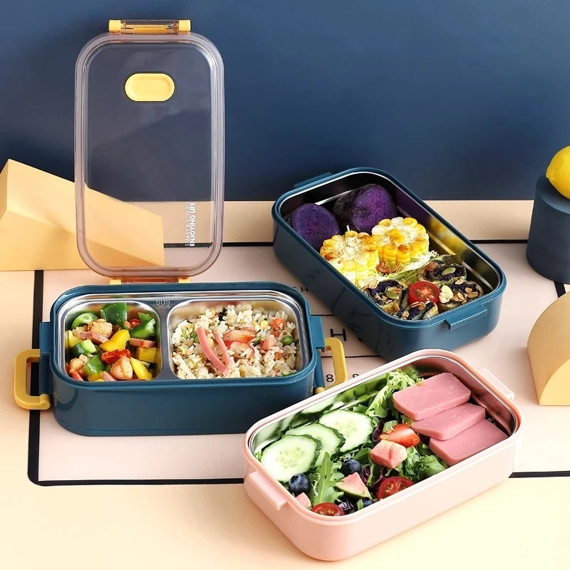 Siopsrl| Insulated Bento Lunch Box | Superior Temperature Retention & Multi-Compartment Design for Office, School & On-the-Go Meals