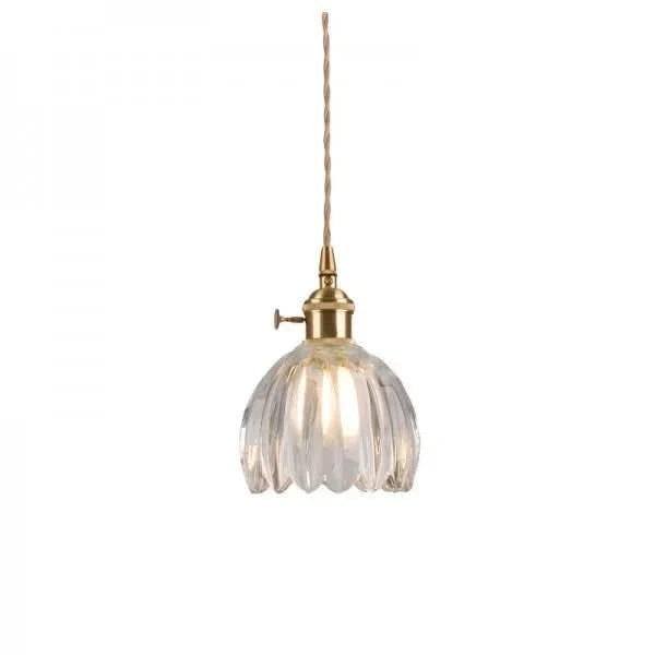 Siopsrl| Glass Flower Pendant Light – Japanese Style
