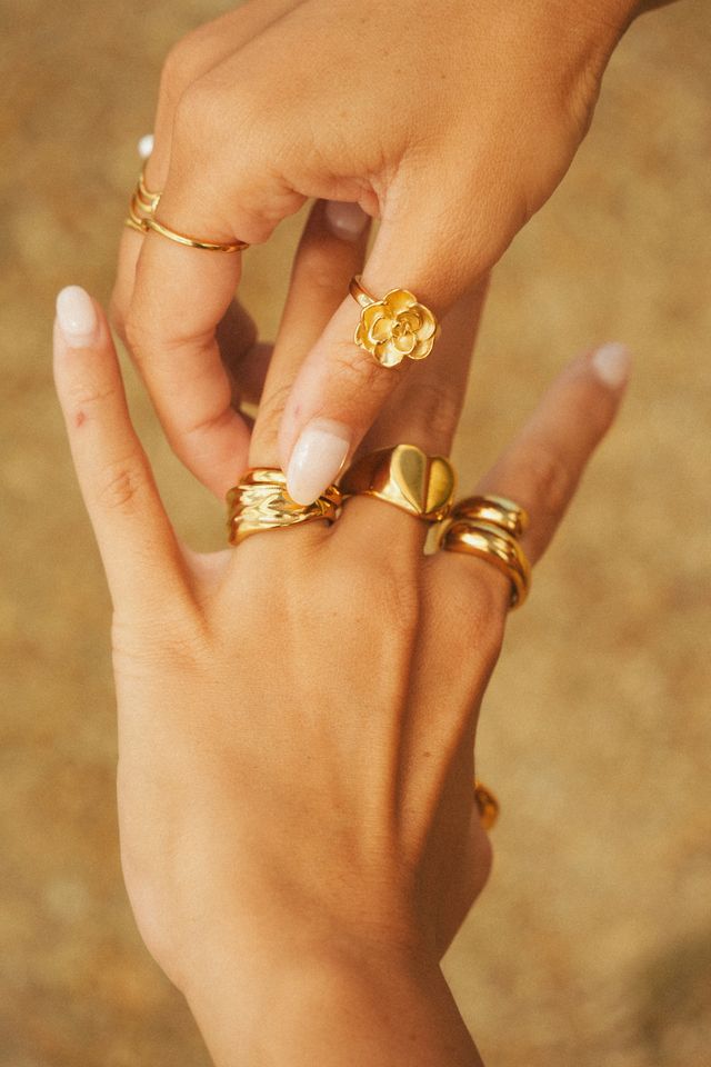Pua Kala Floral Ring