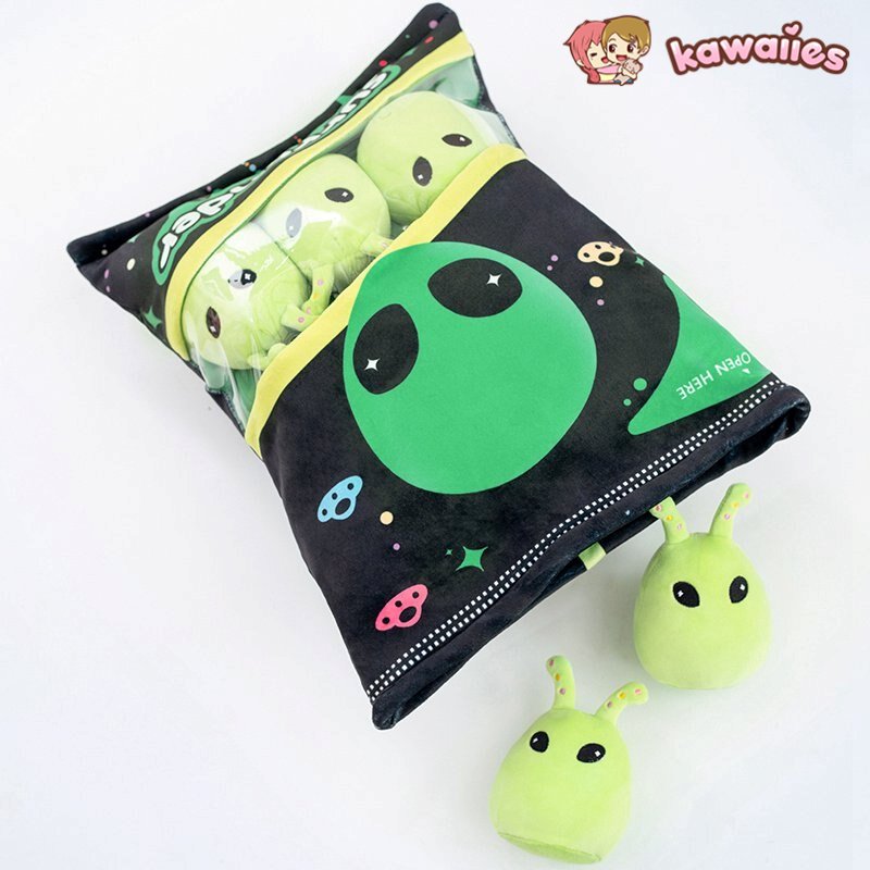 Siopsrl| Alien Purple Green Candy Bags