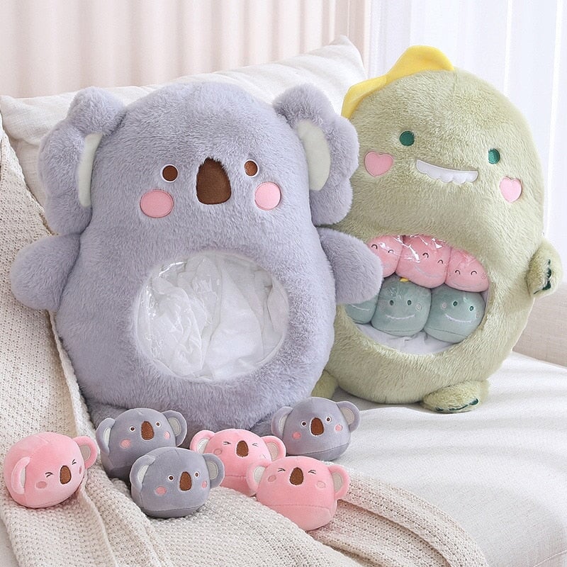 Siopsrl| Bag of Koala Dino Bunny Panda Plushie Collection