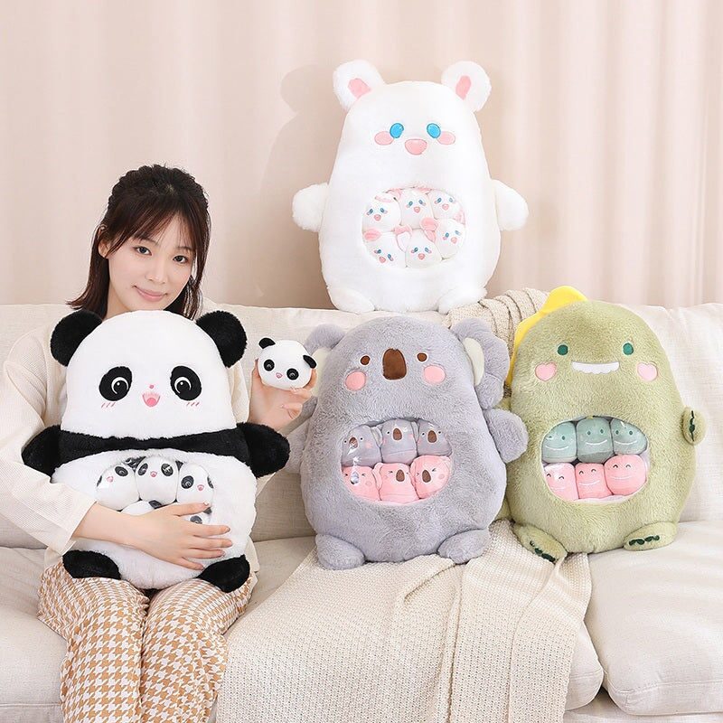 Siopsrl| Bag of Koala Dino Bunny Panda Plushie Collection