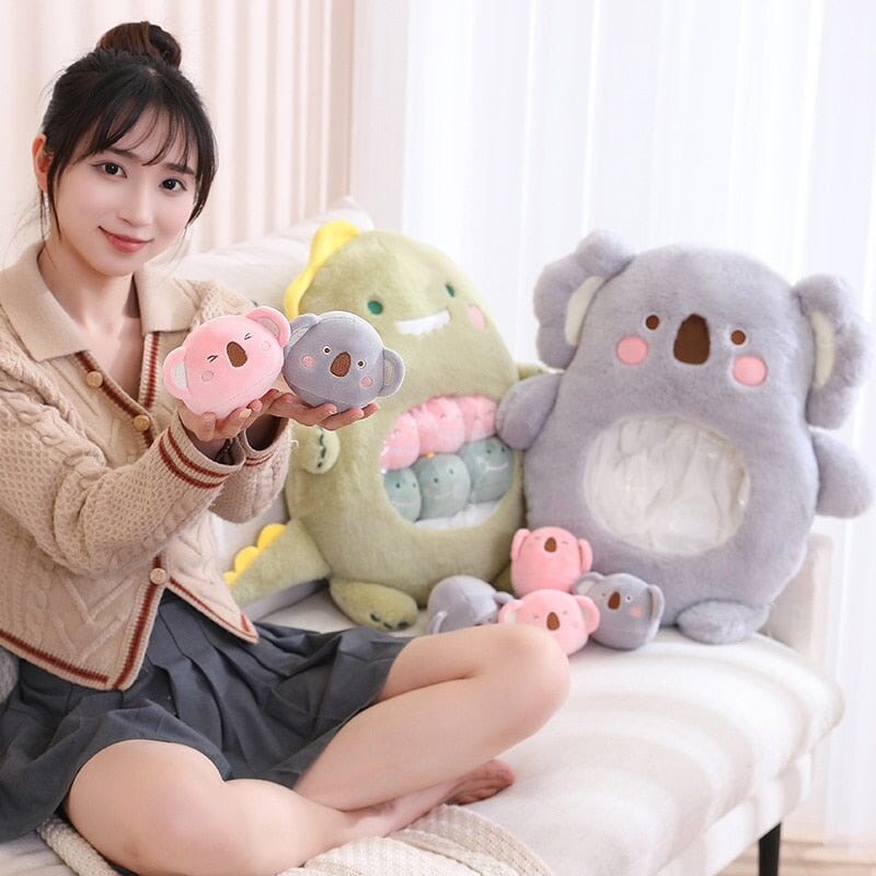 Siopsrl| Bag of Koala Dino Bunny Panda Plushie Collection